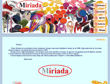 Tablet Screenshot of miriada.com.pl